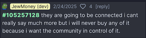 JewMoney predictive bio / comments